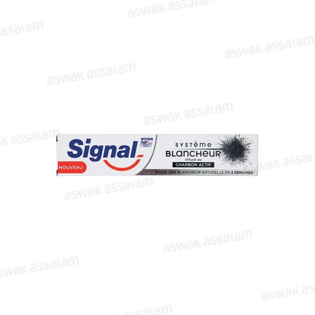 DENTIFRICE SYSTEME BLANCHEUR INFUSE AU CHARBON 75ML SIGNAL