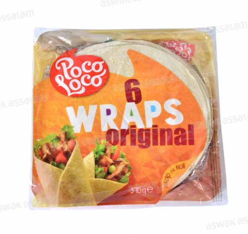 WRAPS ORIGINAL BLE COMPLET 6 UNITES POCO LOCO