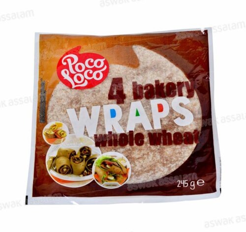 WRAPS BLE COMPLET 4 UNITES 25CM 245G POCO LOCO