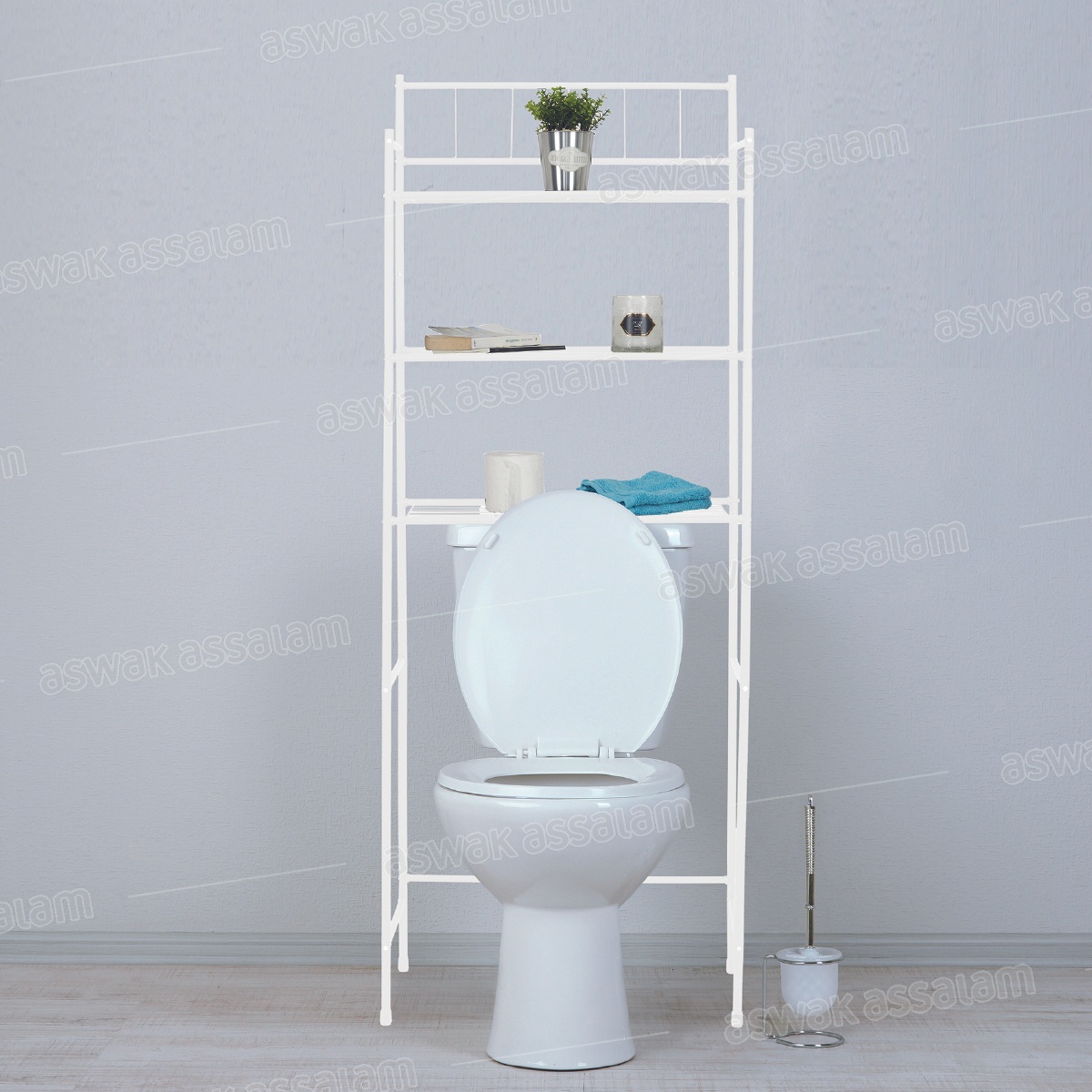 ETAGERE DE RANGEMENT POUR TOILETTES 160*60*23CM