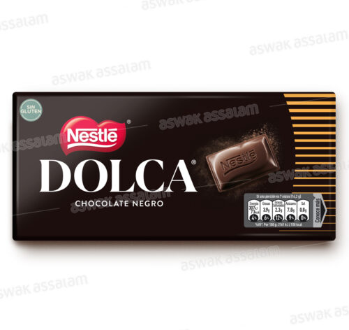 CHOCOLAT NOIR SANS GLUTEN DOLCA TABLETTE 100G NESTLE