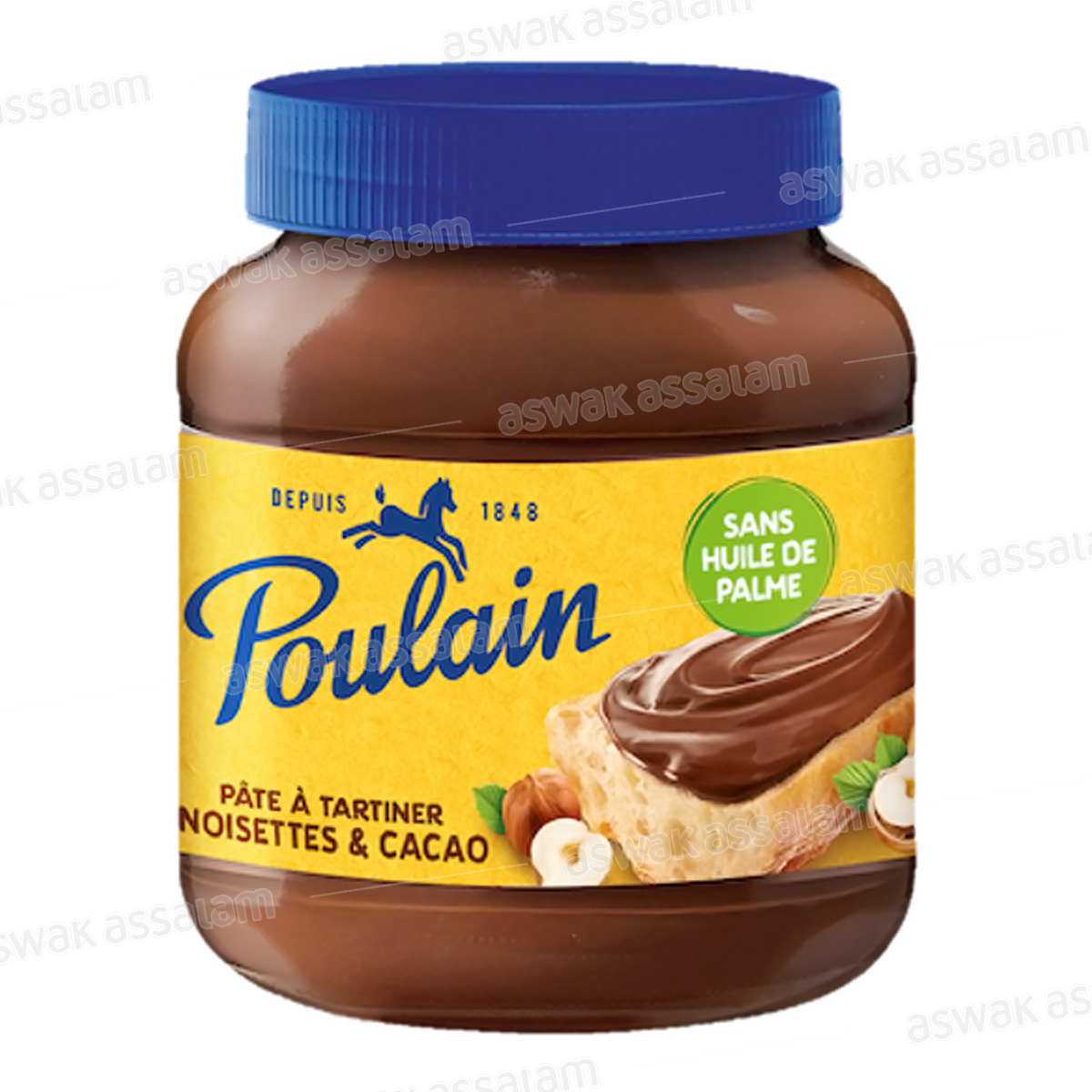 PATE A TARTINER NOISETTES & CACAO 400G POULAIN