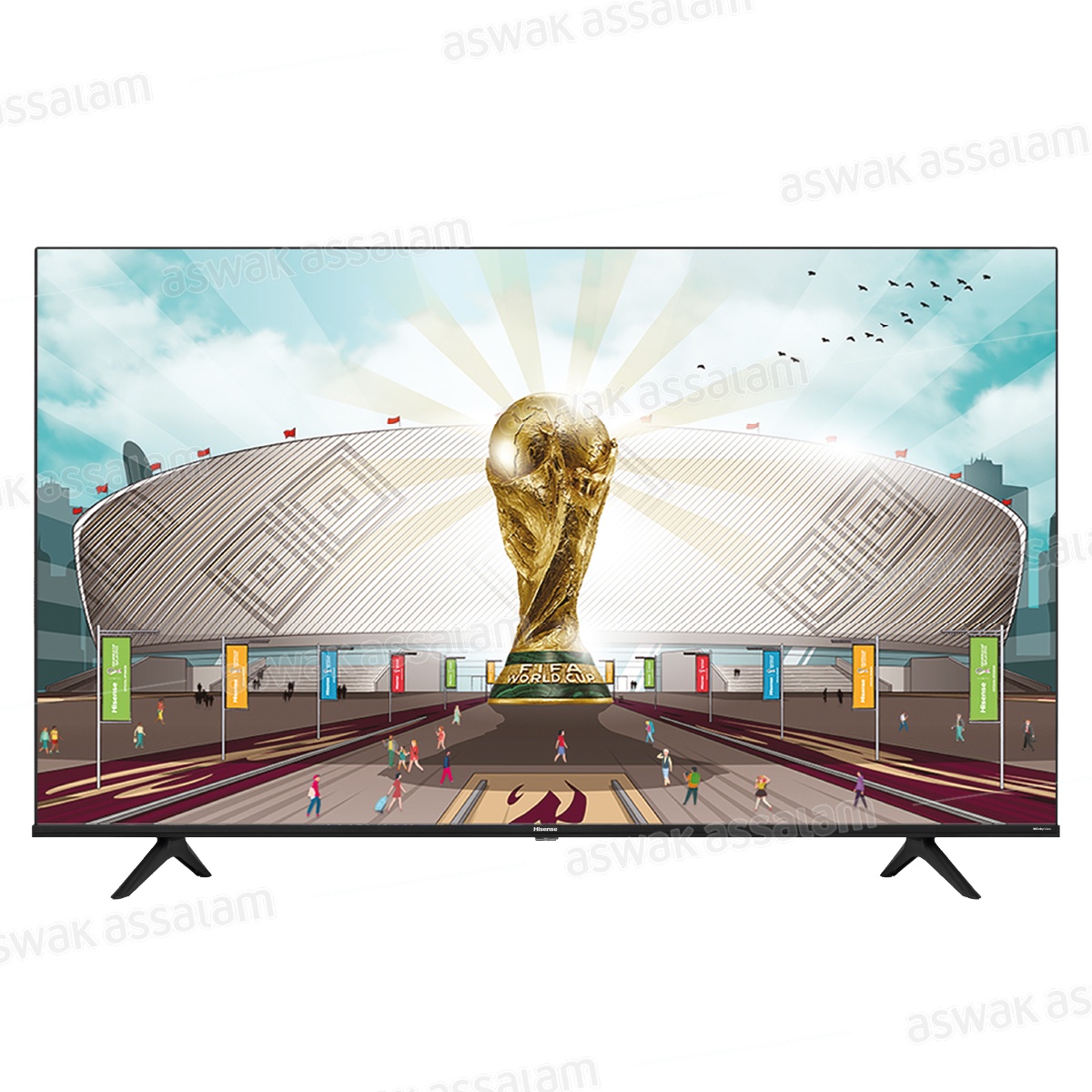 SMART TV 75 POUCES UHD A6G HISENSE (RECEPTEUR + 12 MOIS IPTV GRATUIT) Aswak Drive AS from Aswak