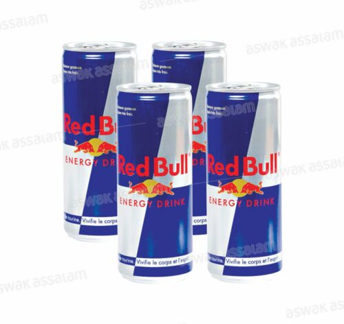 BOISSON ENERGETIQUE PACK 4*25CL RED BULL