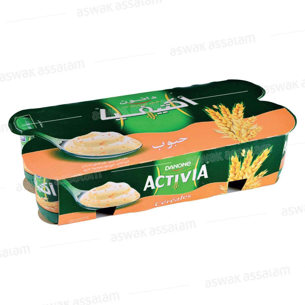 YAOURT ACTIVIA CEREALES 8*110G PACK DANONE