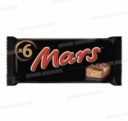 CHOCOLAT PACK DE 6 BARRES 270G MARS