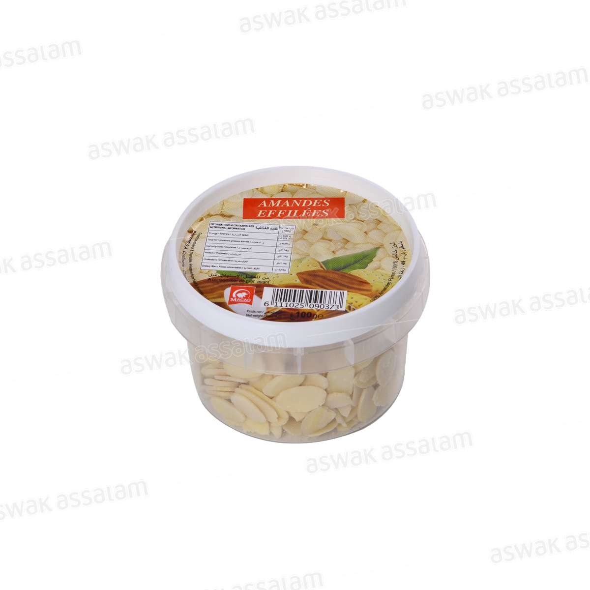 AMANDES EFFILEES 100G MACAO