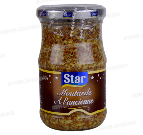 MOUTARDE A L’ANCIENNE 190G STAR