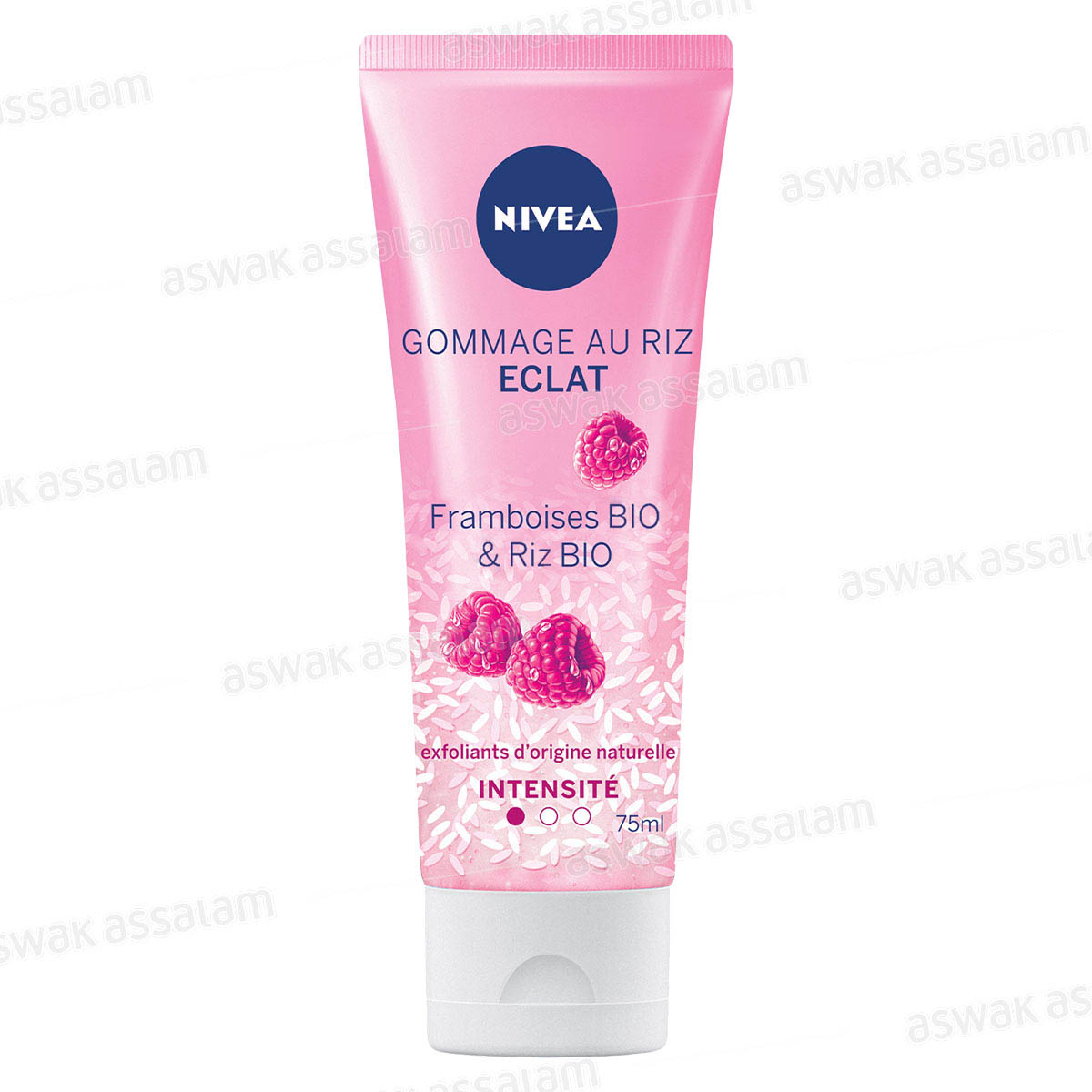 GOMMAGE ECLAT AUX FRAMBOISES ET AU RIZ BIO NIVEA