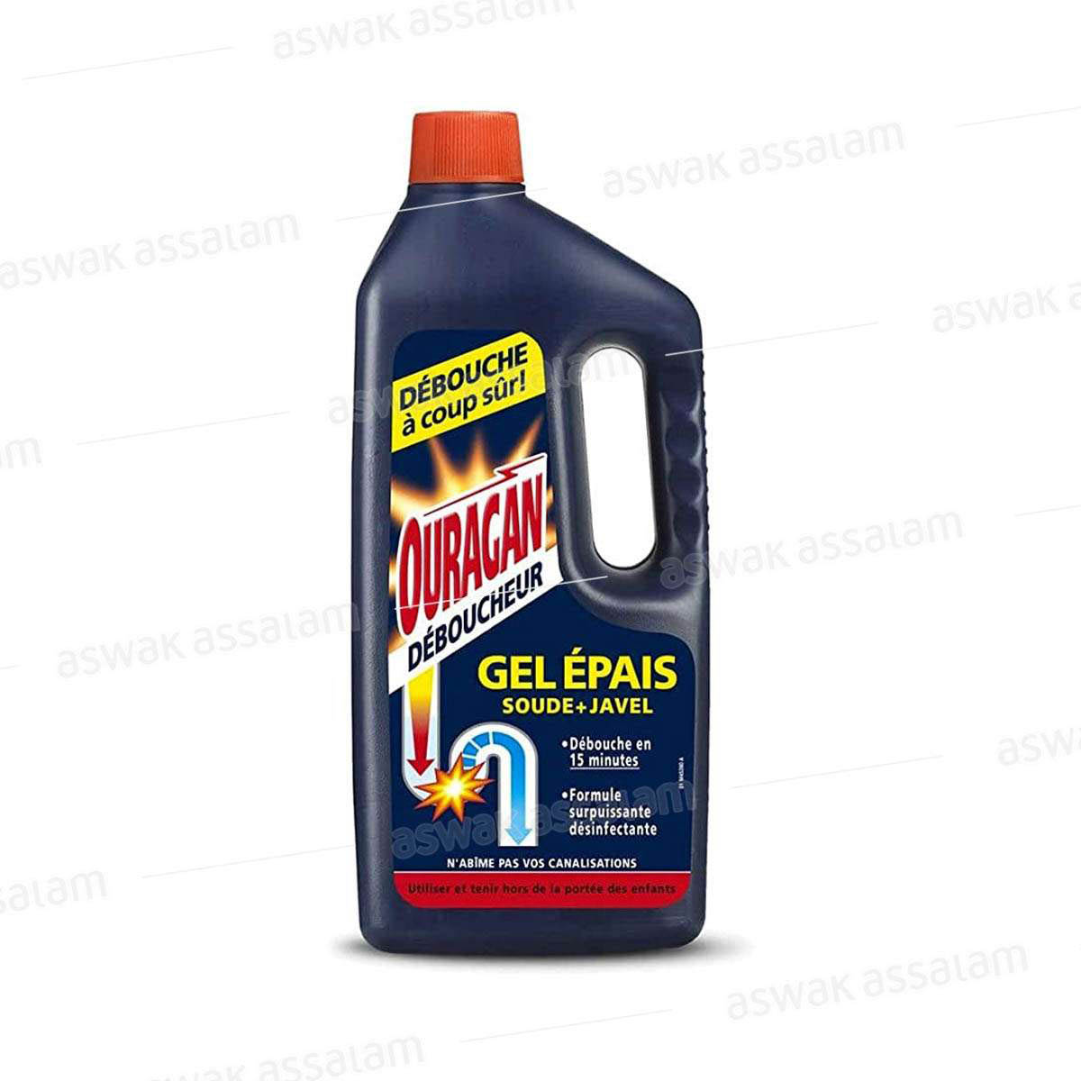 GEL DEBOUCHEUR 1L OURAGAN