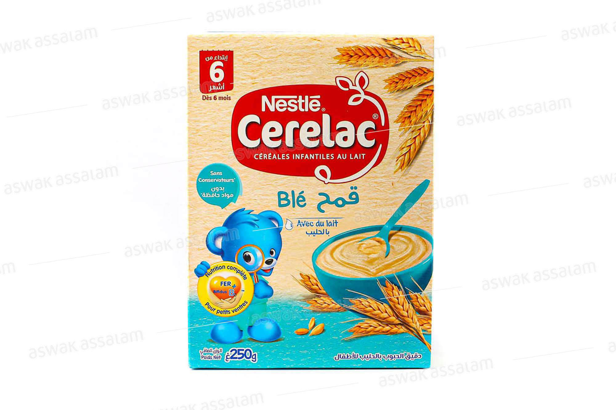 CEREALES INFANTILES AU BLE 250G CERELAC