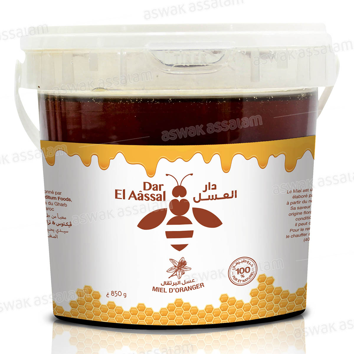 MIEL D'ORANGER 850G DAR EL AASSAL