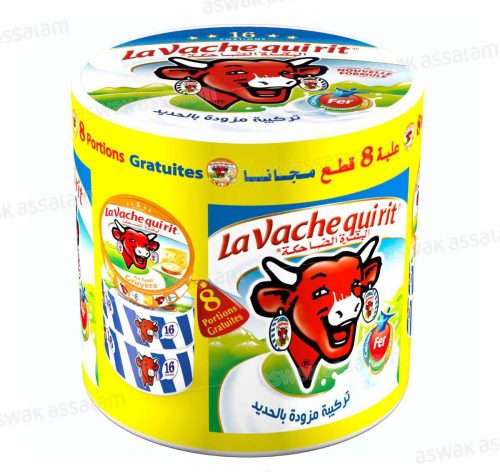 FROMAGE 2*16 PORTIONS STANDARD + 8 PORTIONS FROMAGE GRUYERE LA VACHE QUI RIT 