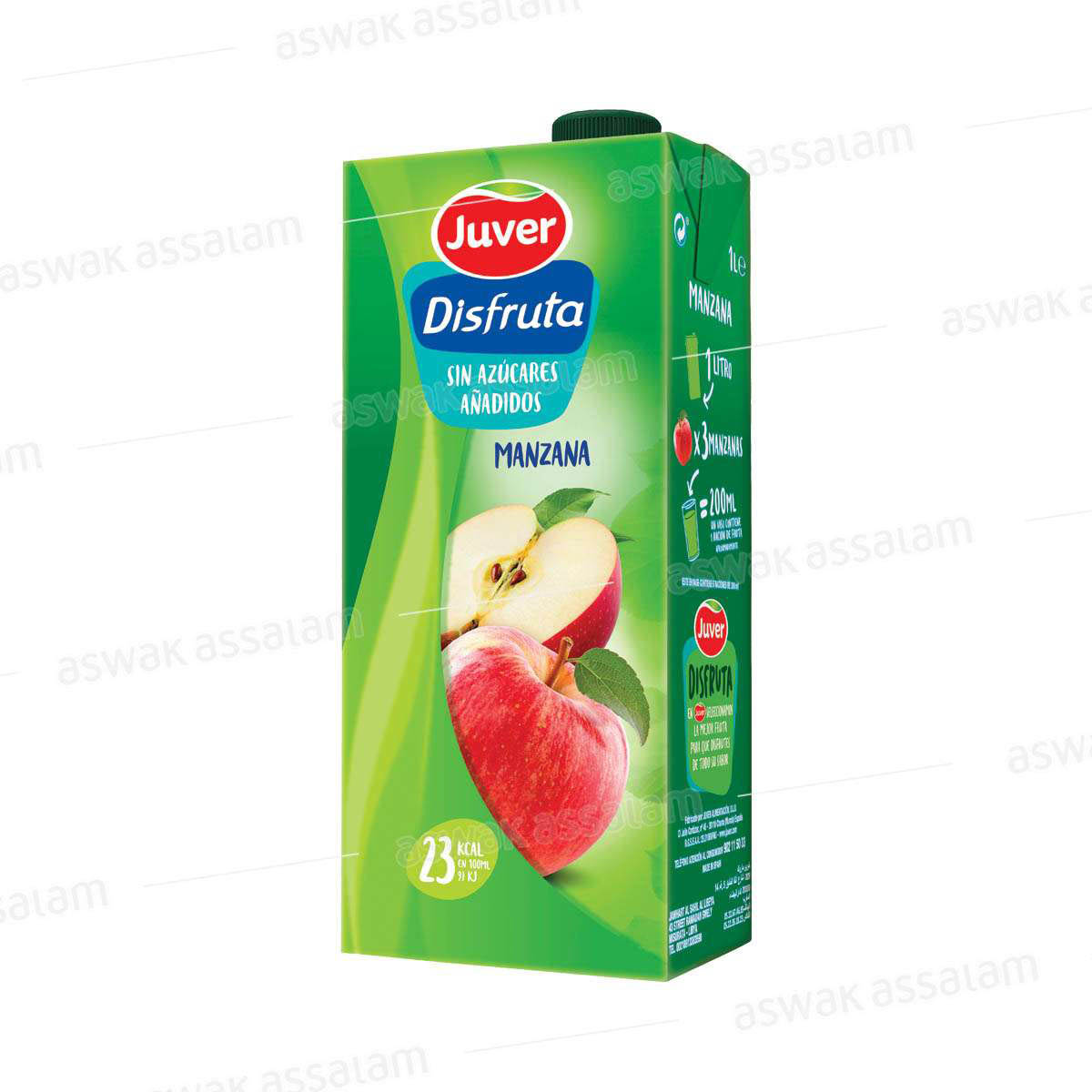 NECTAR POMME SANS SUCRE 1L JUVER