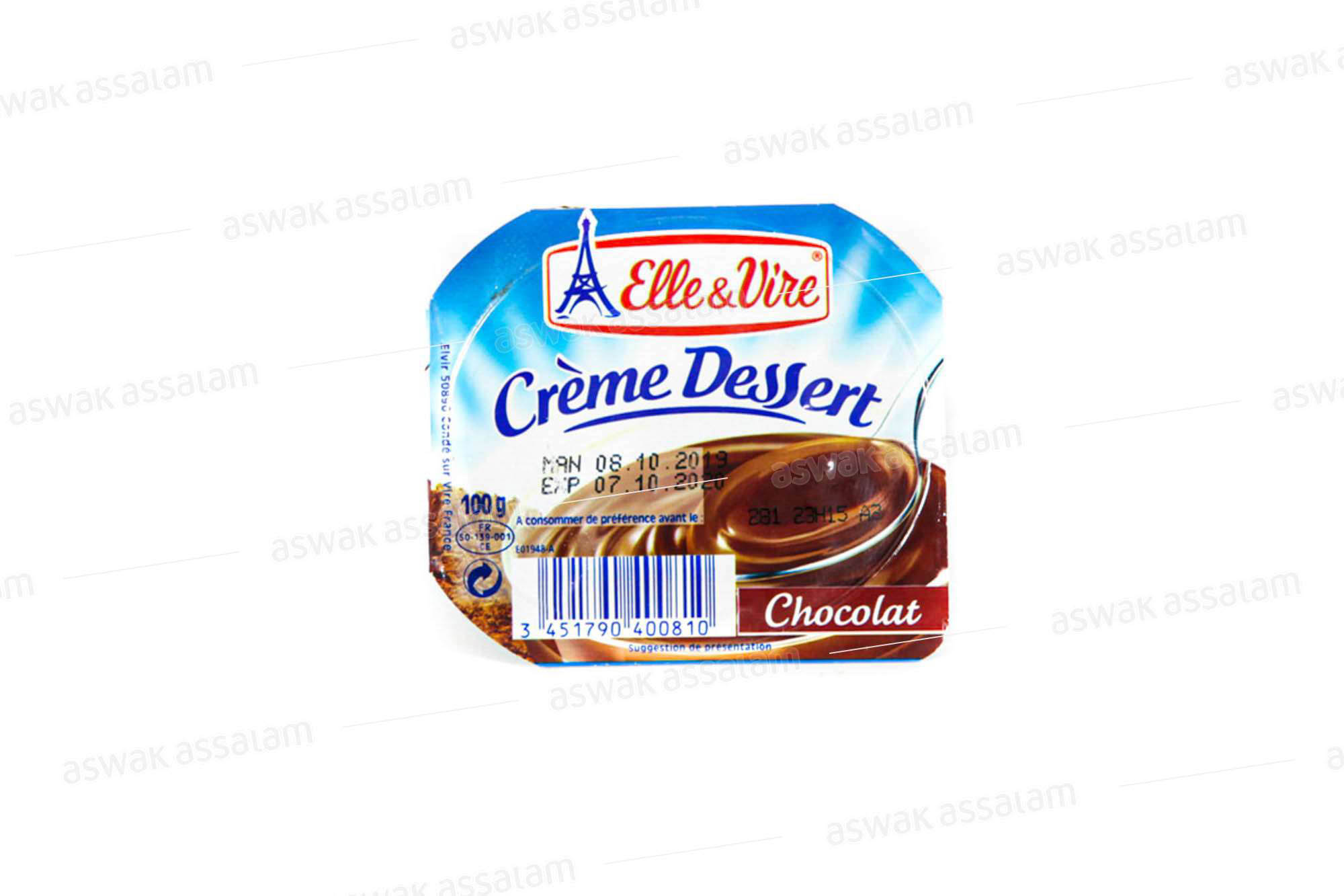 CREME DESSERT CHOCOLAT 100G ELLE&VIRE