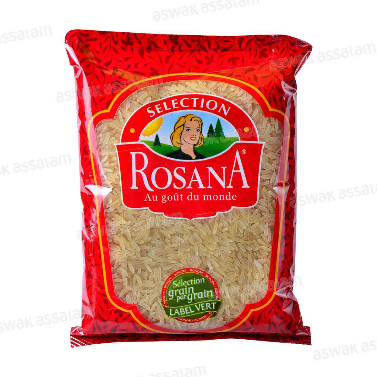 RIZ  LONG  JAUNE  500G ROSANA