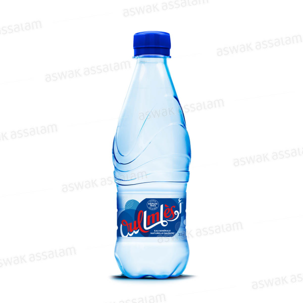 EAU GAZEUSE 33CL OULMES