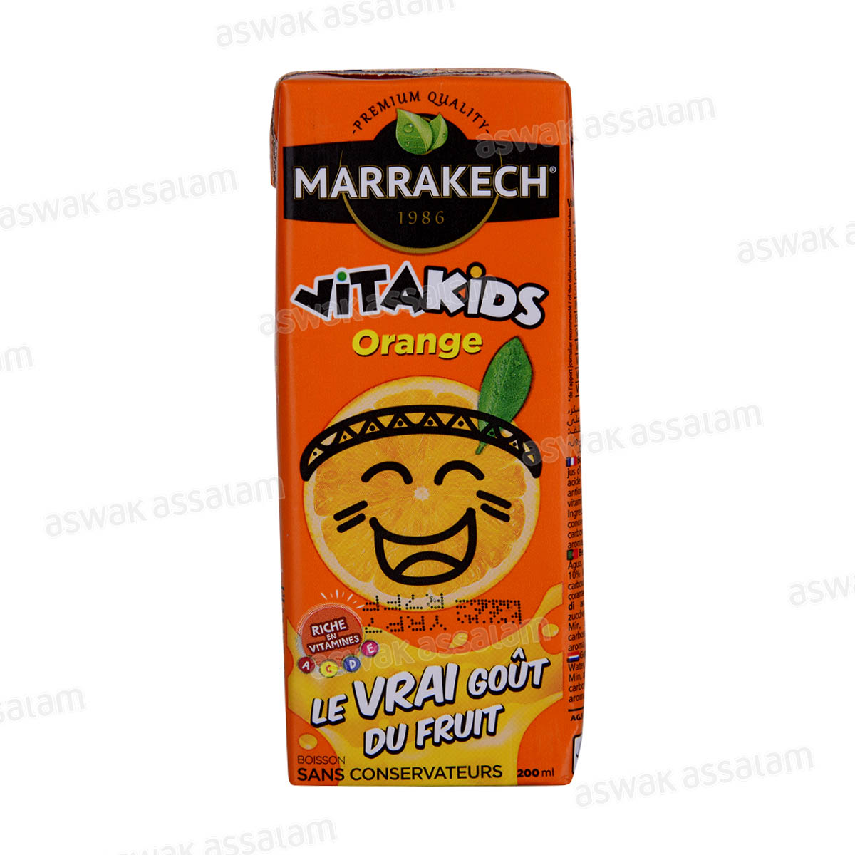 NECTAR ORANGE 200ML VITAKIDS MARRAKECH