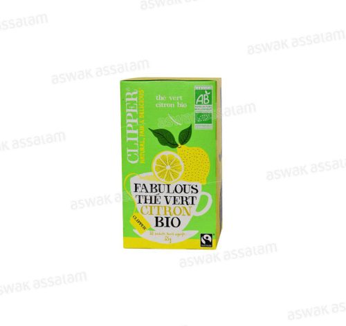 THE VERT FABULOUS AU CITRON BIO CLIPPER