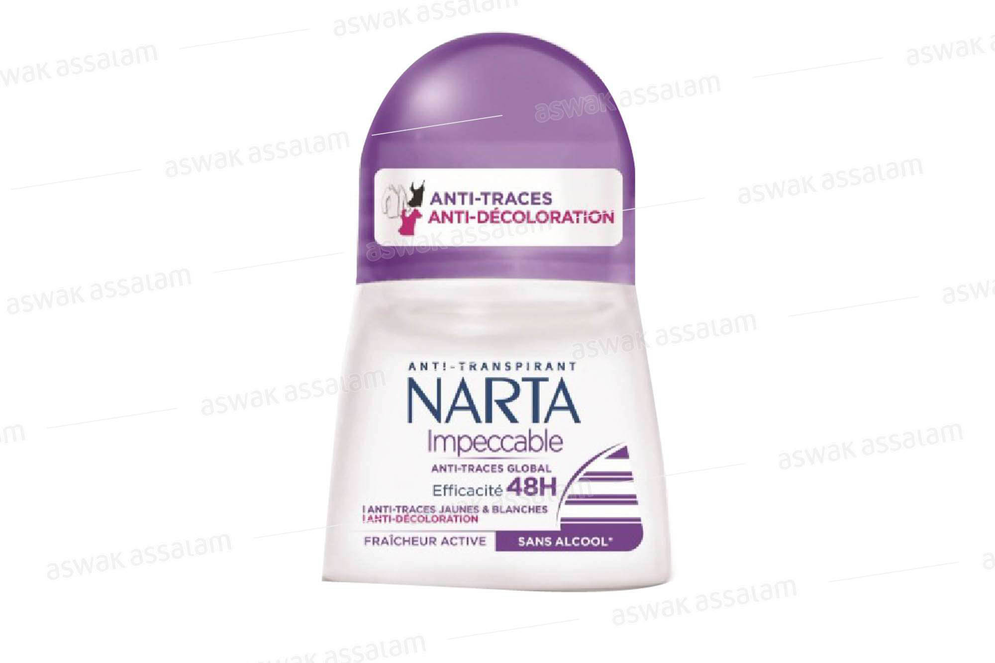 DEODORANT ROLL'ON IMPECCABLE POUR FEMME 50ML NARTA