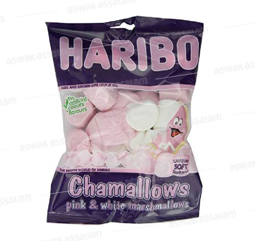 BONBONS CHAMALLOW PINK & WHITE 150G HARIBO