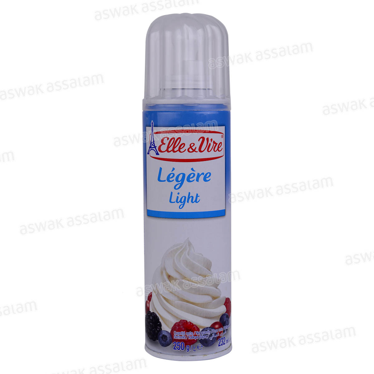 CREME CHANTILLY LEGERE 250G ELLE & VIRE