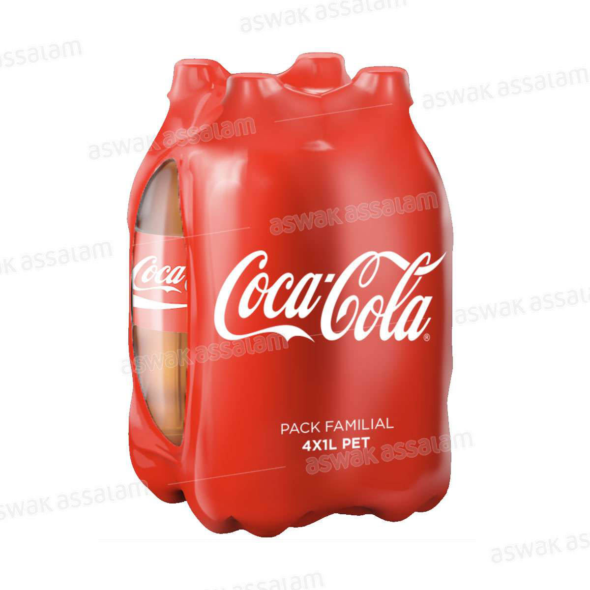 PACK COCA COLA 4*1L