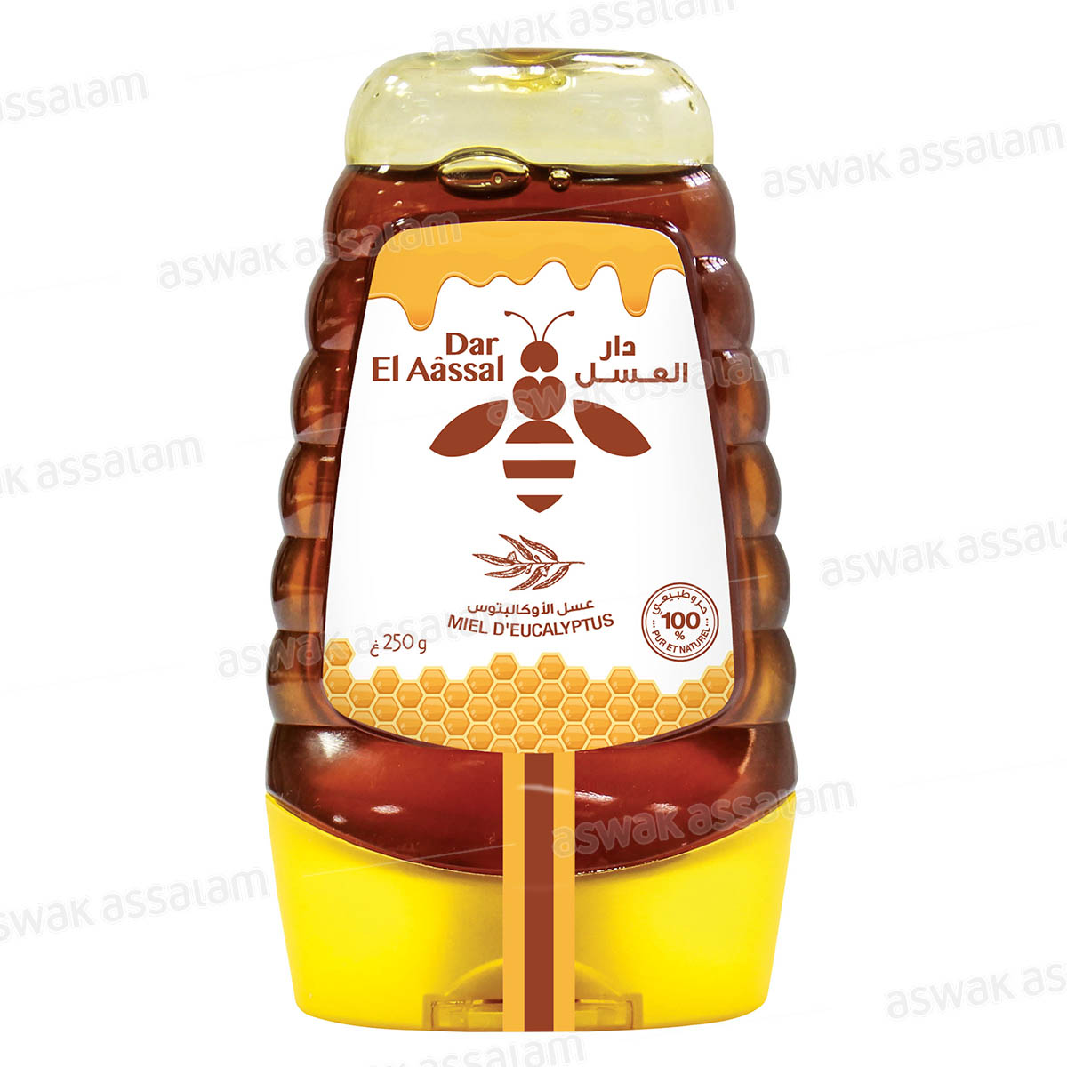 MIEL EUCALYPTUS SQUEEZER 250G DAR EL AASSAL