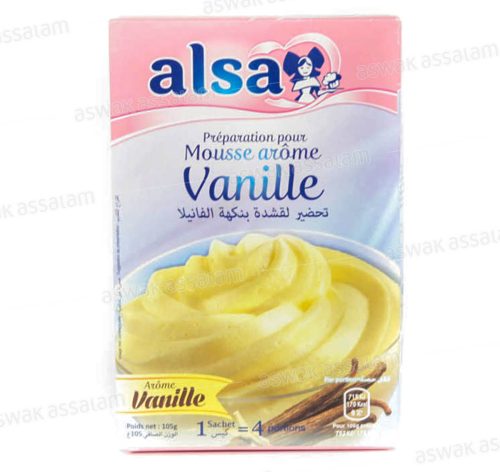 PREPARATION POUR MOUSSE AROME VANILLE ALSA