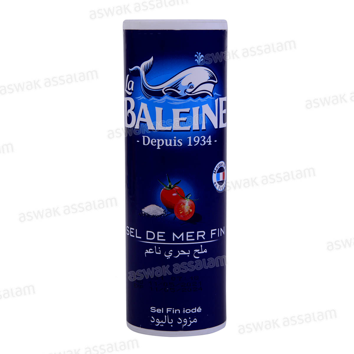 SEL DE MER FIN 250G LA BALEINE