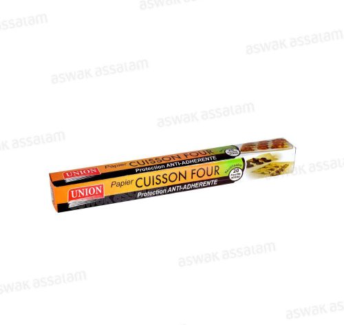 PAPIER CUISSON 20 FEUILLES 40X60CM UNION
