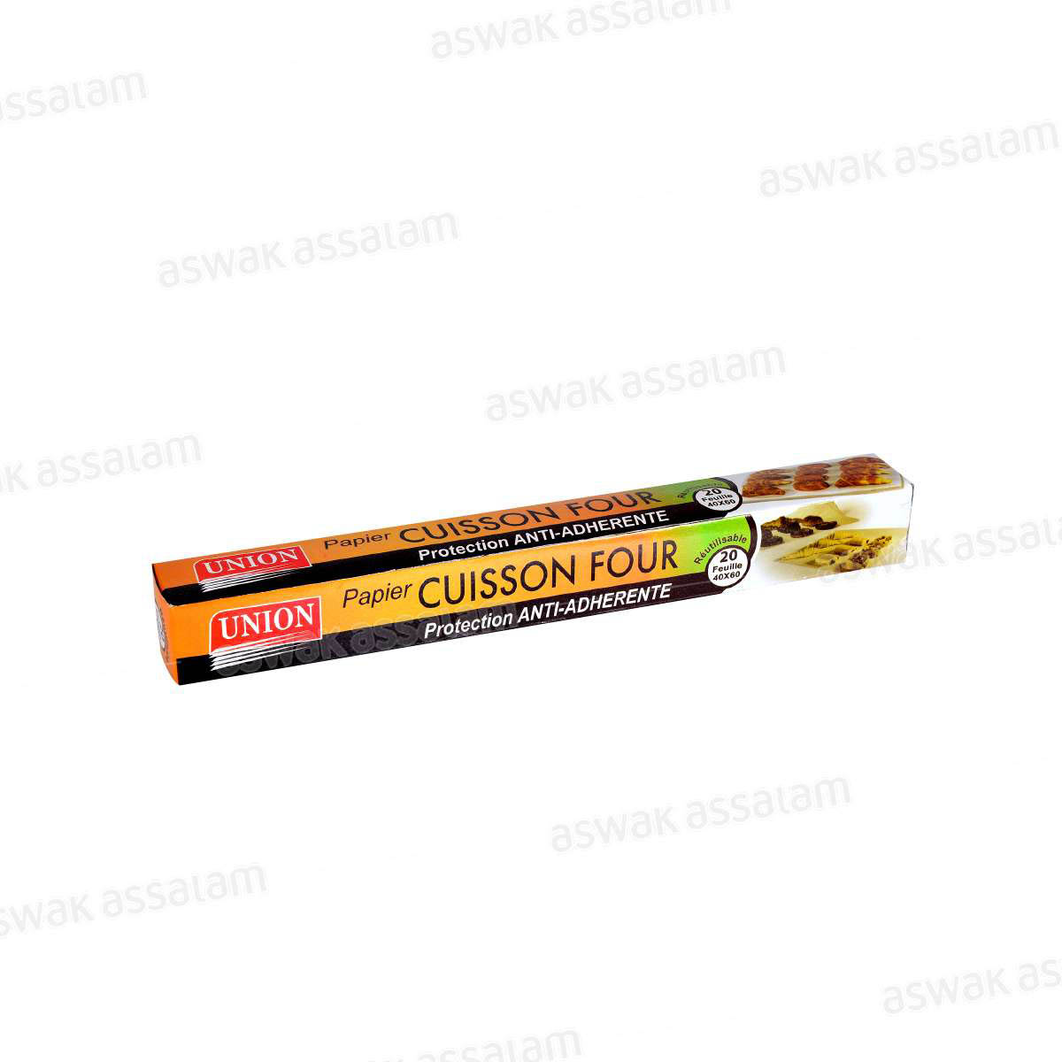 PAPIER CUISSON 20 FEUILLES 40X60CM UNION