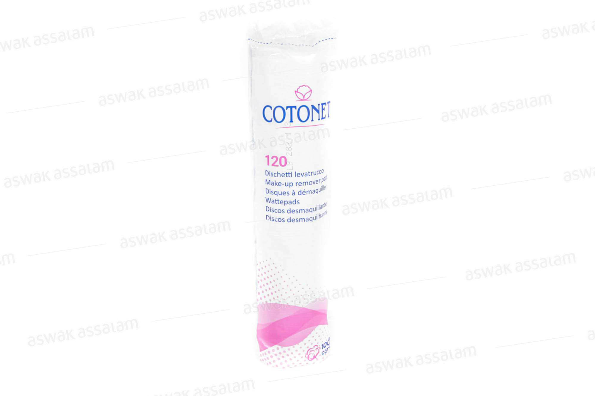 COTONS DISQUES MAKE UP 120 UNITES COTONET