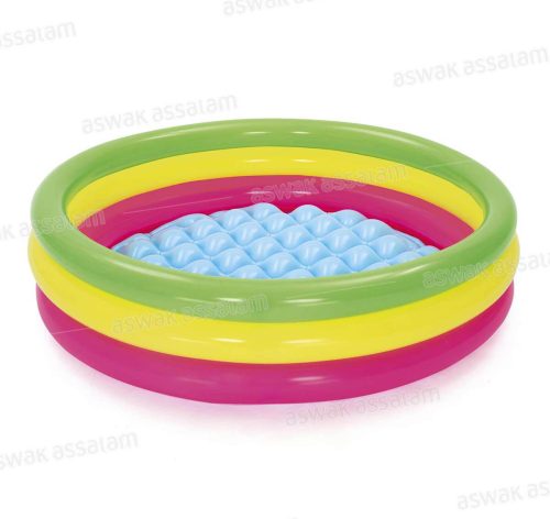 PISCINE MULTICOLORE 102 x H25 CM BESTWAY