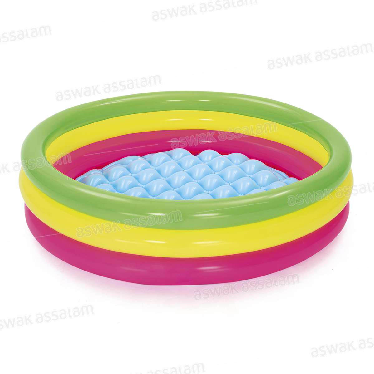 PISCINE MULTICOLORE 102 x H25 CM BESTWAY