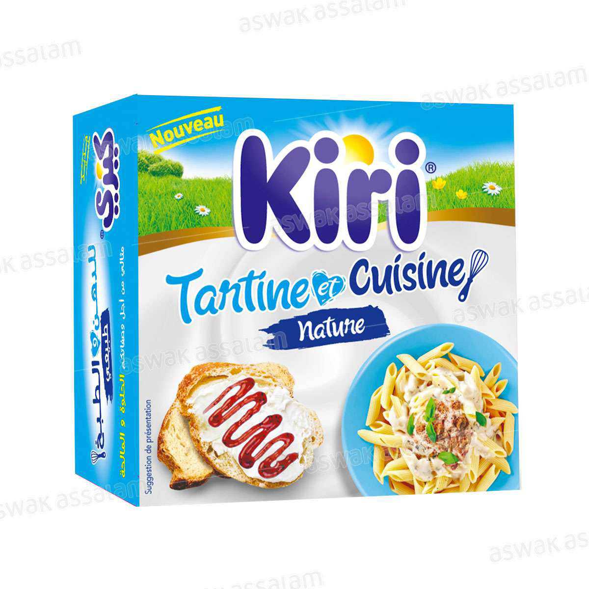 FROMAGE TARTINE ET CUISINE NATURE 240G KIRI