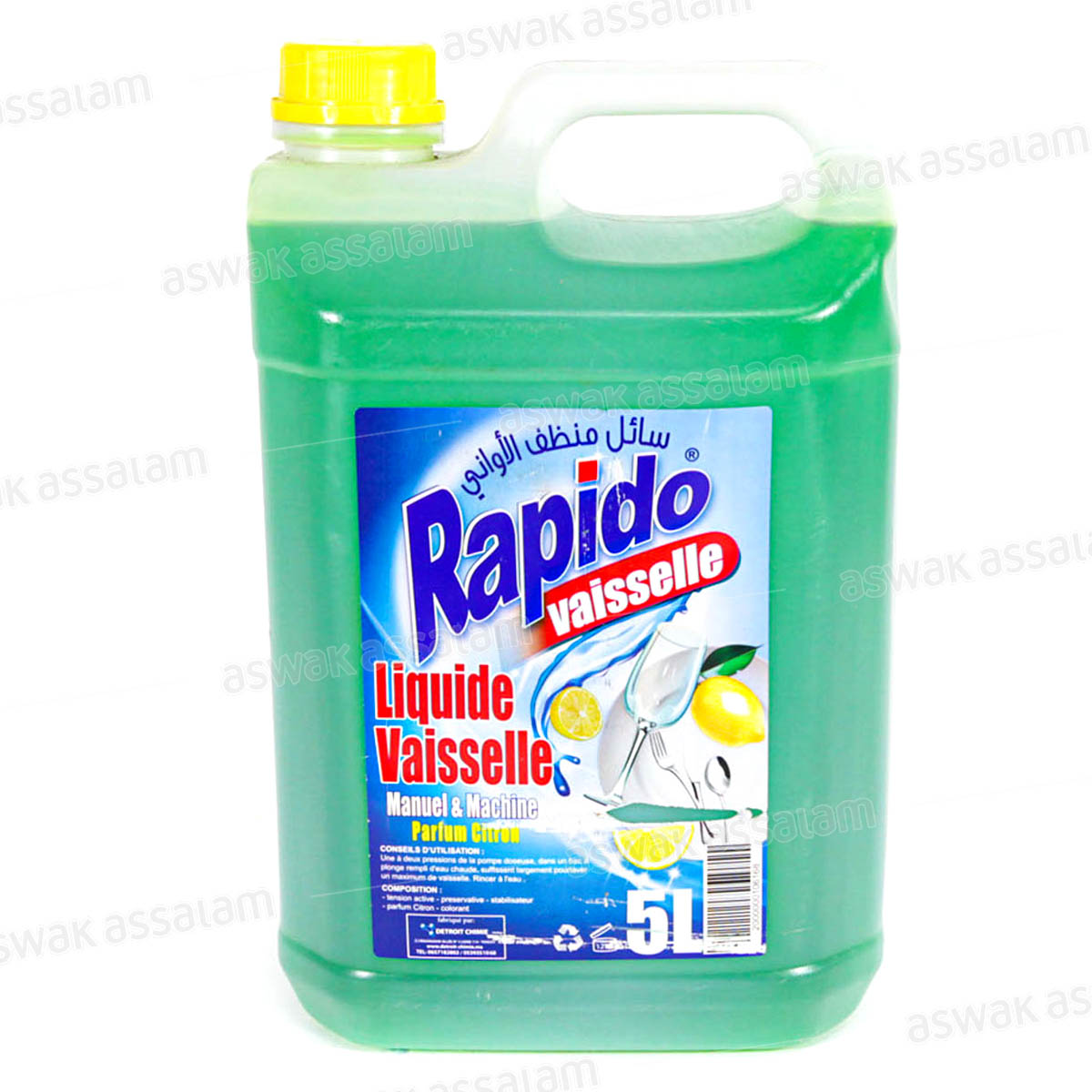 LIQUIDE VAISSELLE 5L RAPIDO