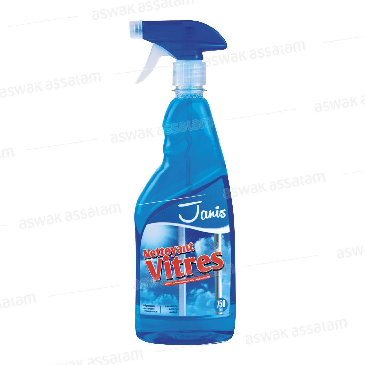 NETTOYANT VITRES 750 ML JANIS