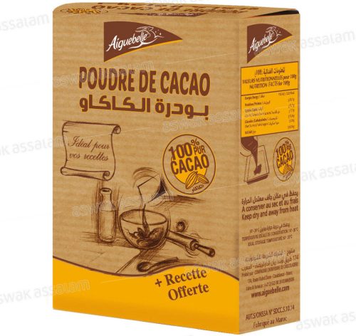 POUDRE CACAO 5 SACHETS AIGUEBELLE