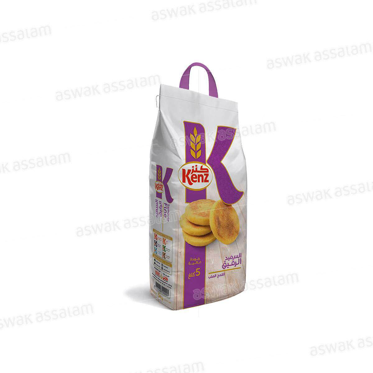 SEMOULE FINE DE BLE DUR 5KG KENZ