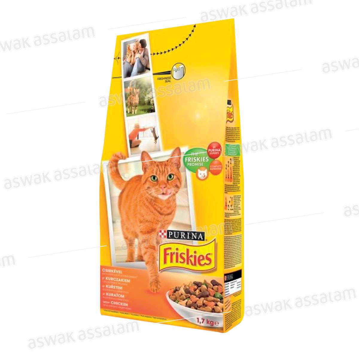 CROQUETTES POULET & LEGUMES 1,7KG FRISKIES