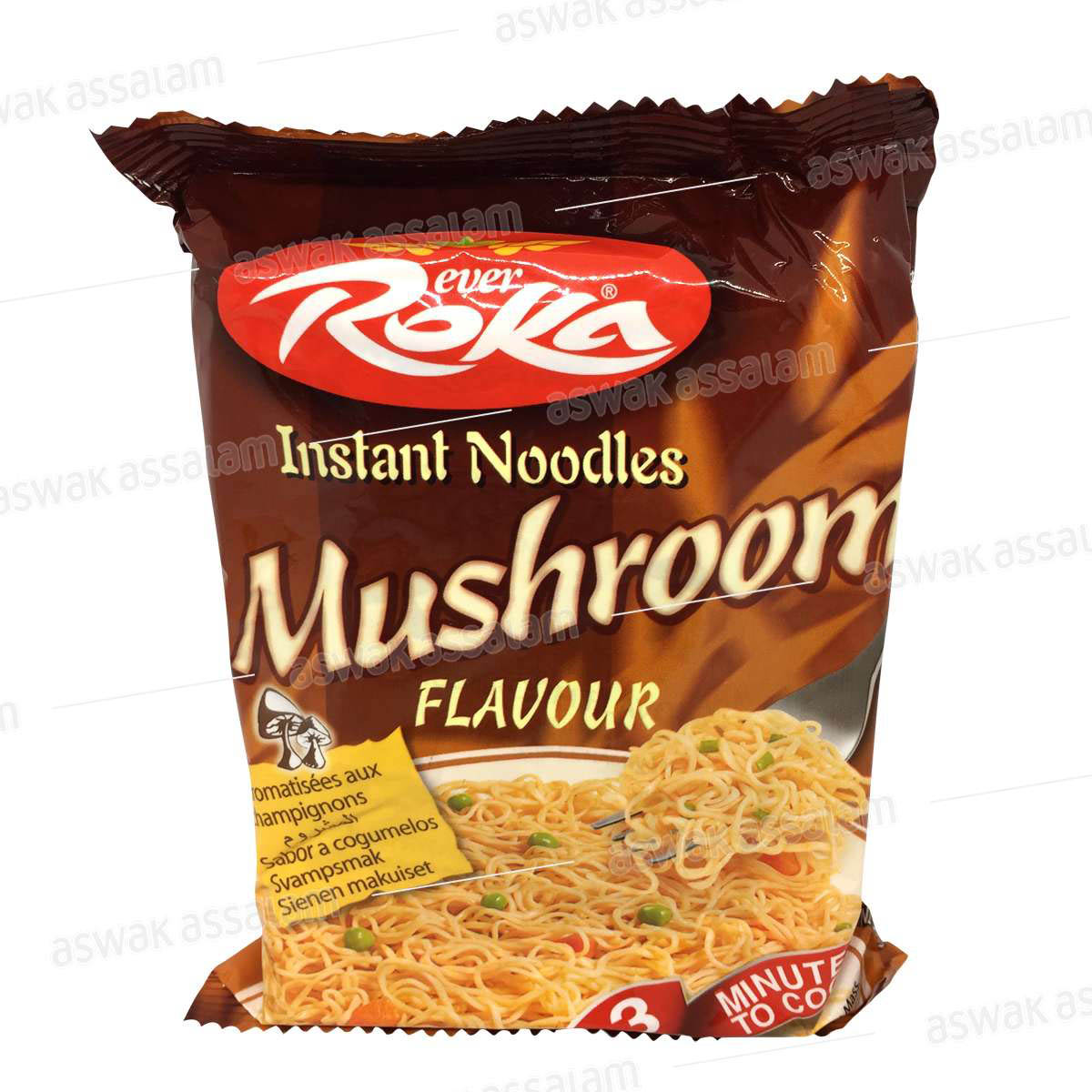 NOUILLES INSTANTANEES AUX CHAMPIGNONS 85G ROKA