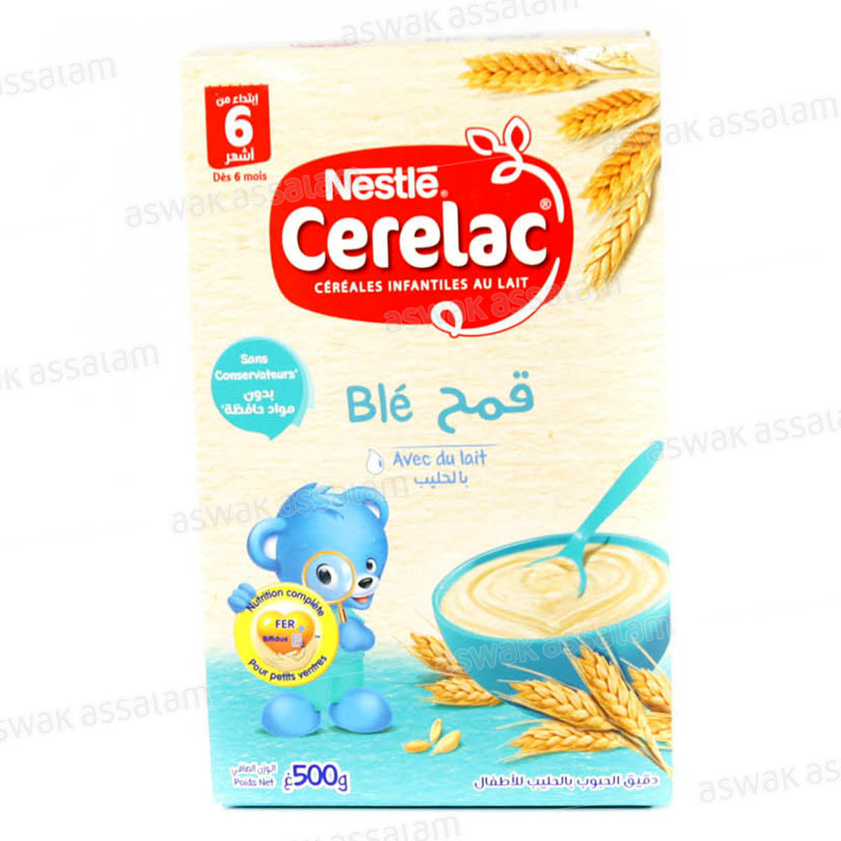 CEREALES INFANTILES AU BLE 500G CERELAC