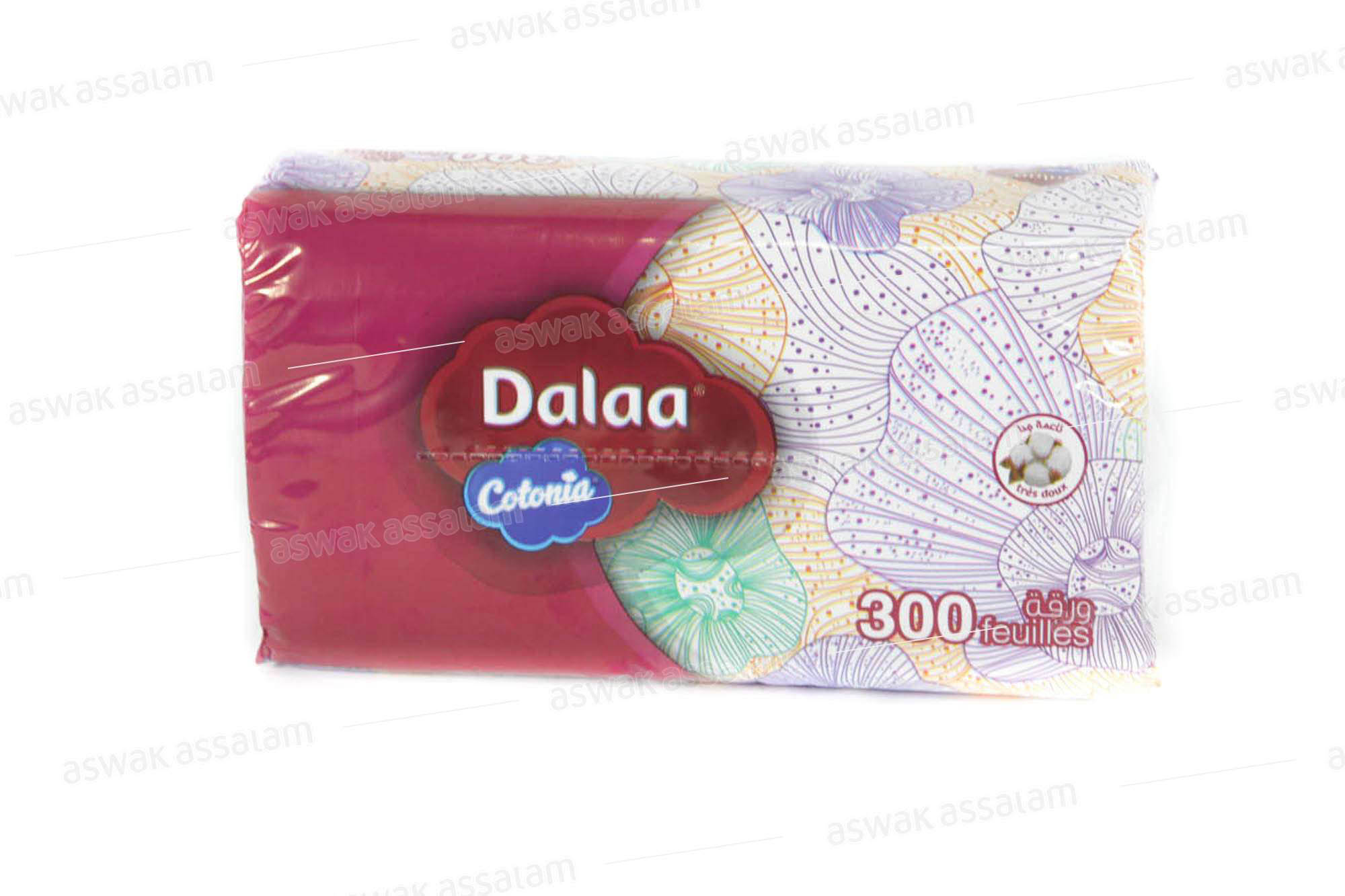 MOUCHOIR 2 PLIS 300 UNITES DALAA
