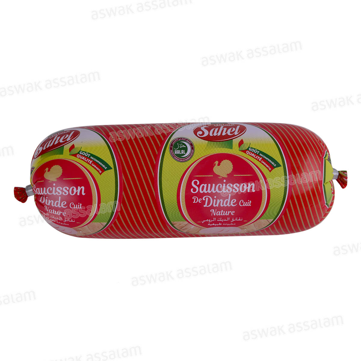 SAUCISSON DE DINDE 600G SAHEL