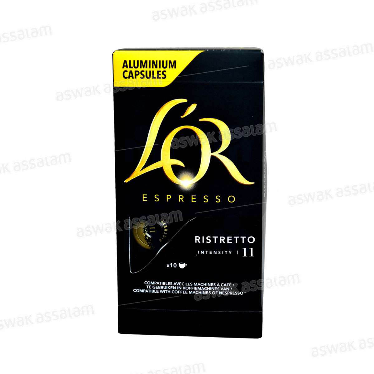 CAFE 10 CAPSULES N°11 RISTRETO L'OR