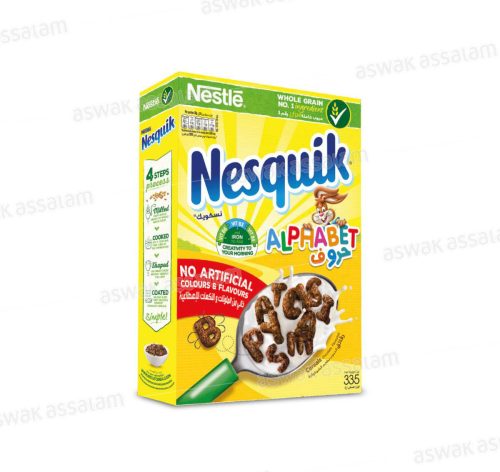 NESQUIK CEREALES ALPHABET 335G NESTLE