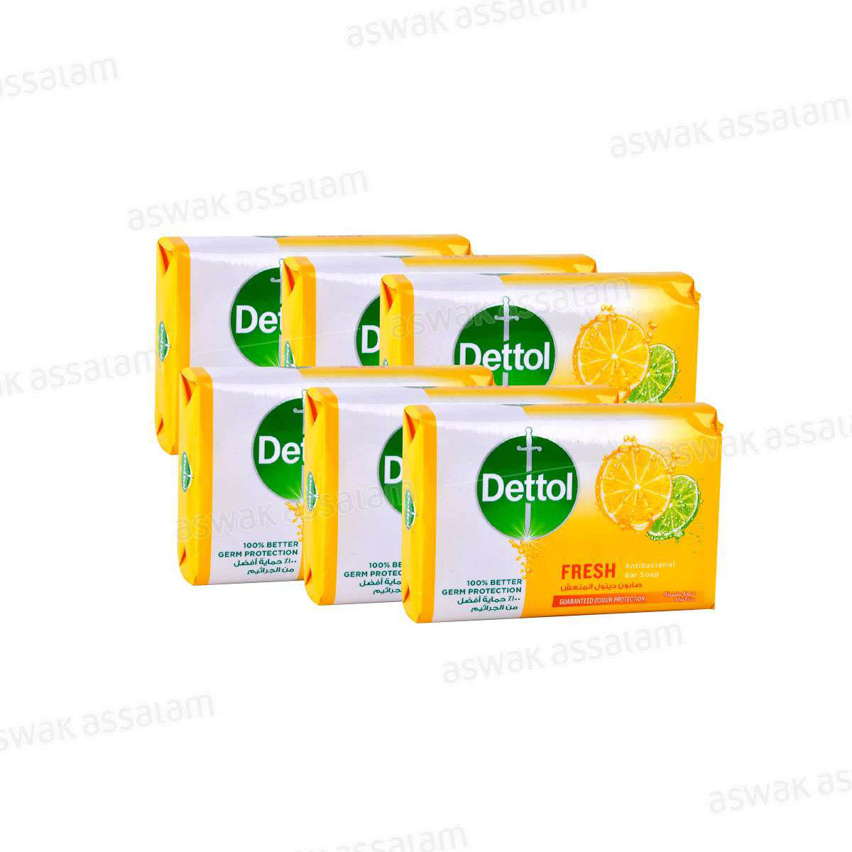 SAVON FRESH PACK 6*70G DETTOL