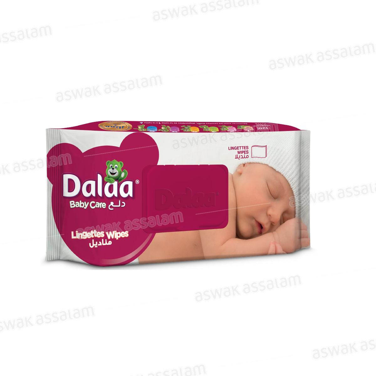 LINGETTES BEBE 100 UNITES DALAA