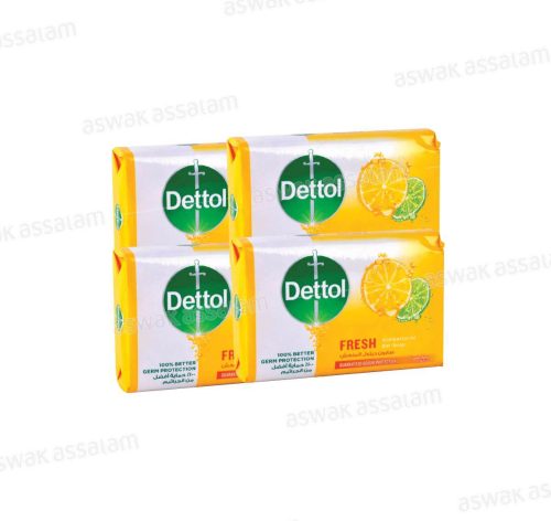 PACK DE 4 SAVONS 120G DETTOL
